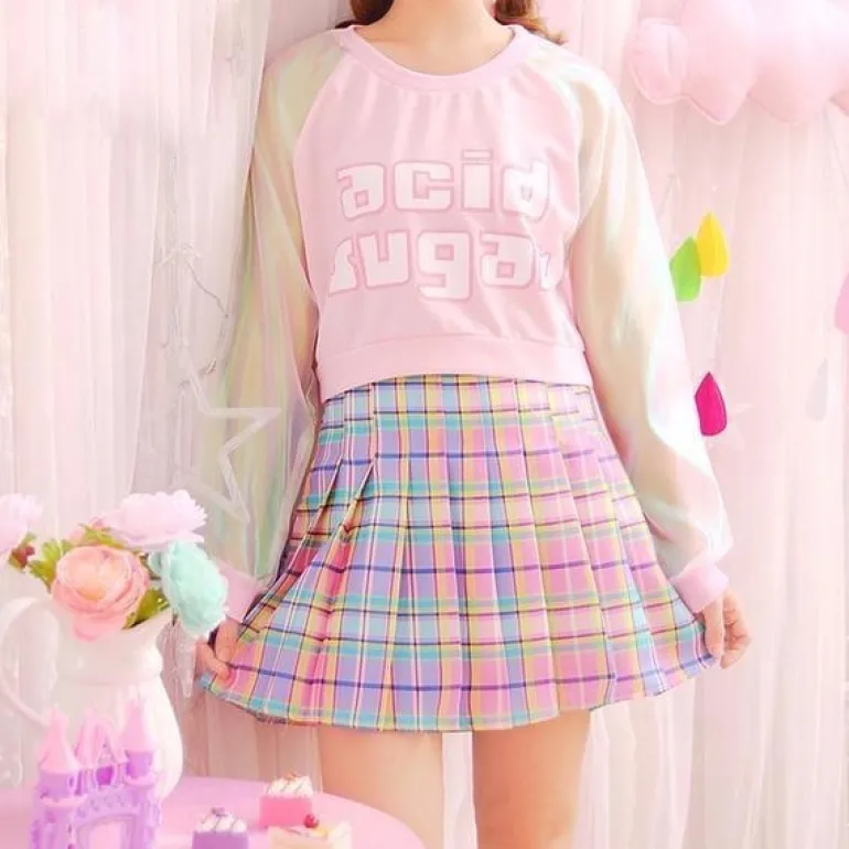 Acid Sugar Crop Top