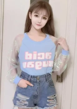 Acid Sugar Crop Top