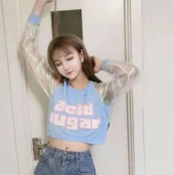 Acid Sugar Crop Top