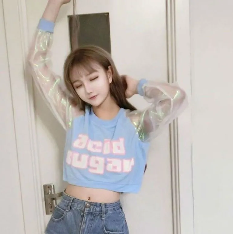 Acid Sugar Crop Top