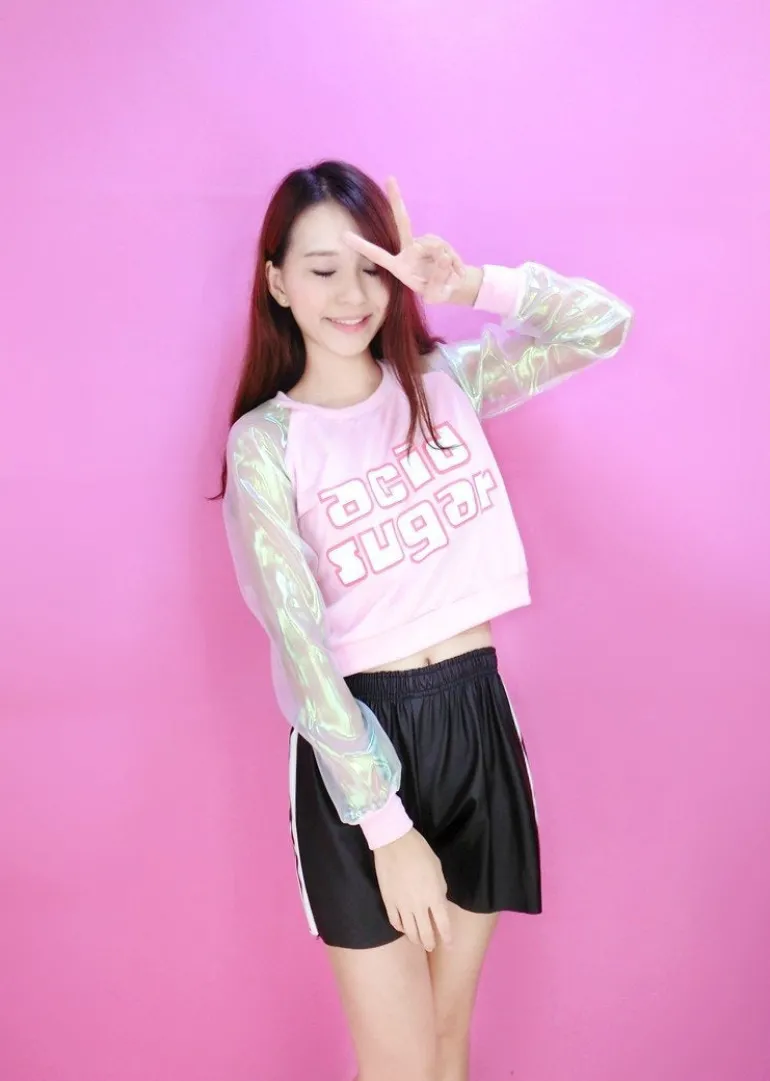 Acid Sugar Crop Top