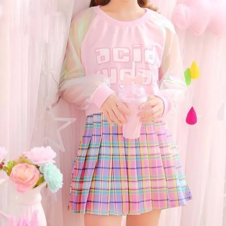 Acid Sugar Crop Top