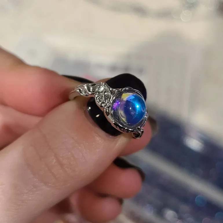 Adjustable Princess Heart Rings