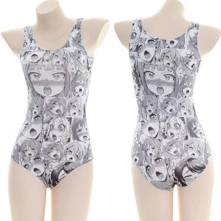Ahegao Bodysuit