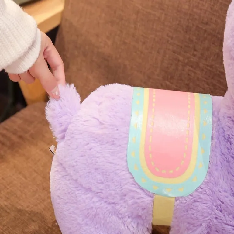 Alpaca & Saddle Plush