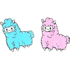 Alpaca Enamel Pin Set