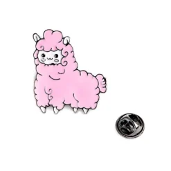 Alpaca Enamel Pin Set