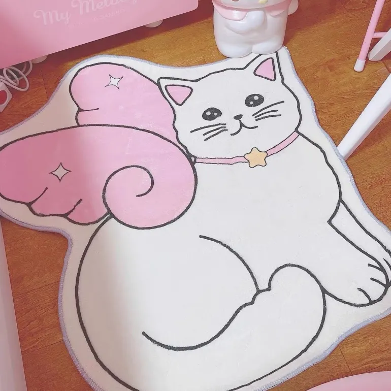 Angel Cat Floor Mat