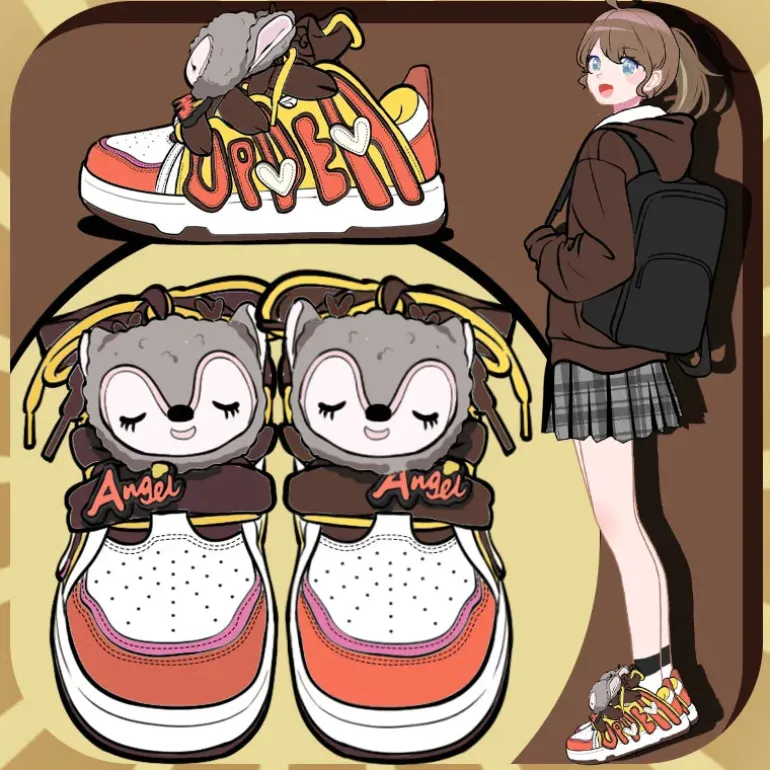 Angel Fox Sneakers