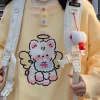 Angel Kitty Button Up Pullover