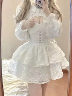 Angelic Lace Princess Dress