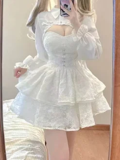 Angelic Lace Princess Dress