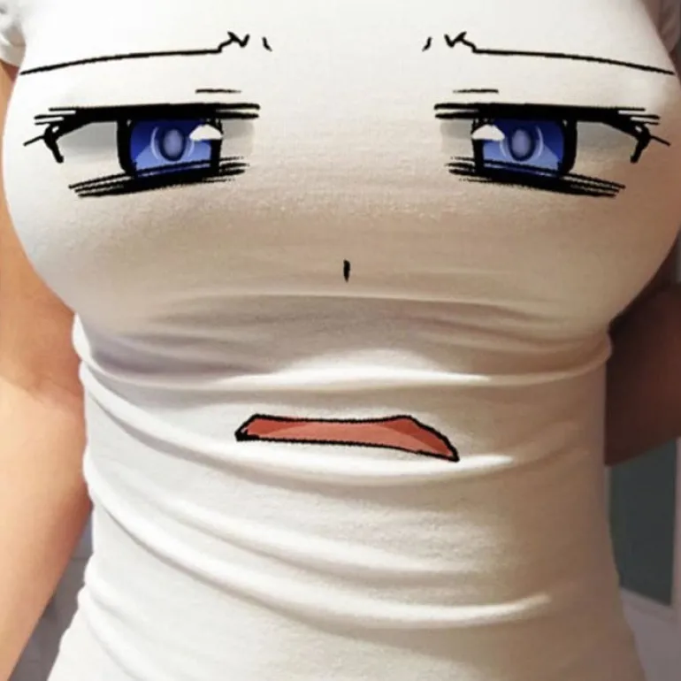 Anime Face Tee