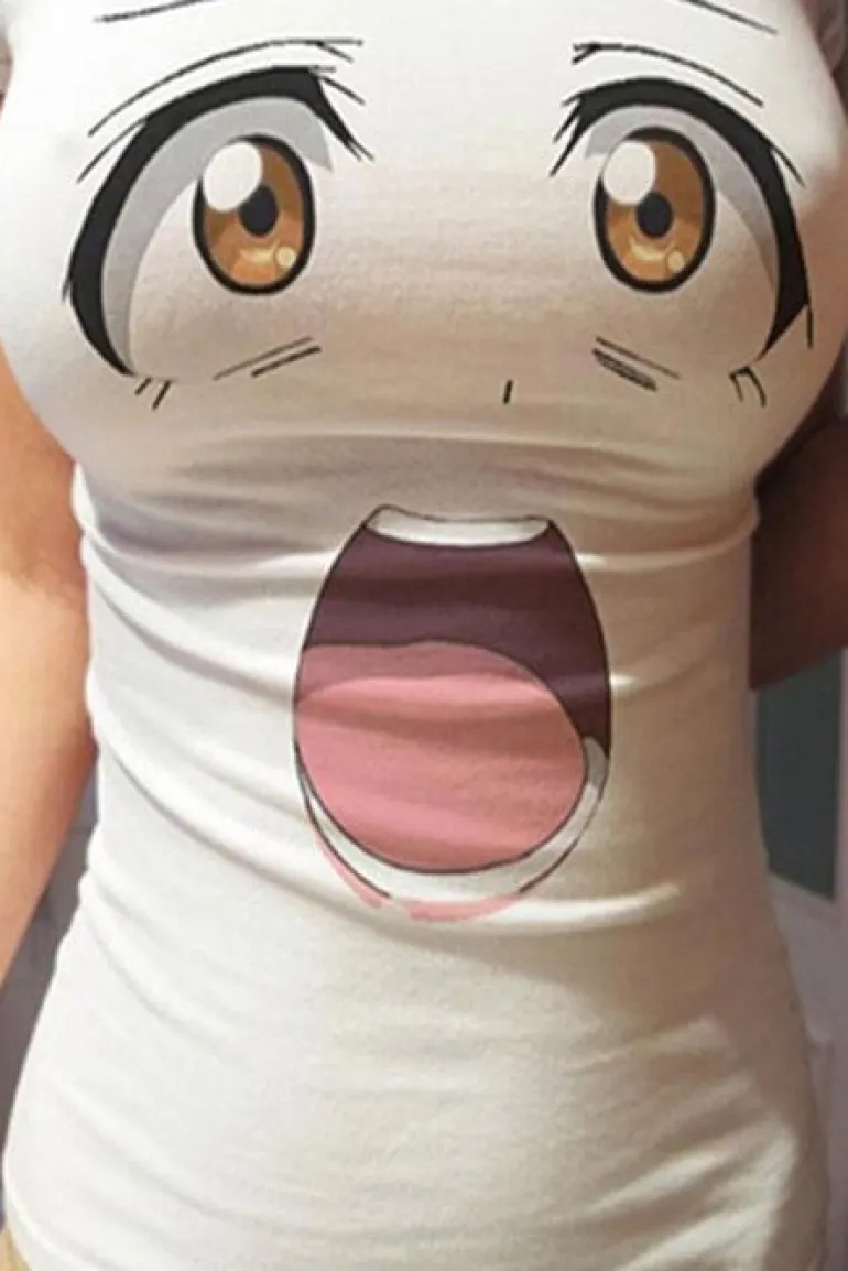 Anime Face Tee