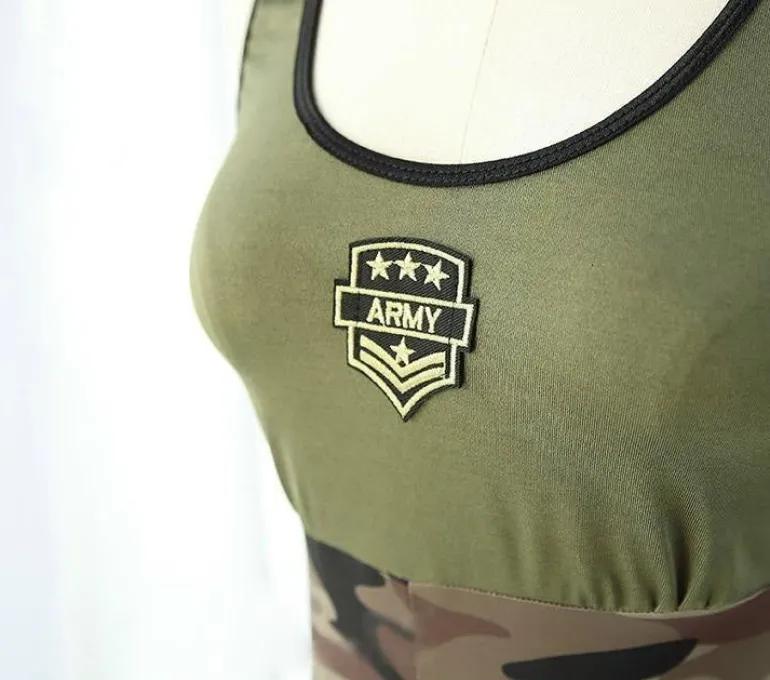 Army Babe Onesie & Lingerie Set