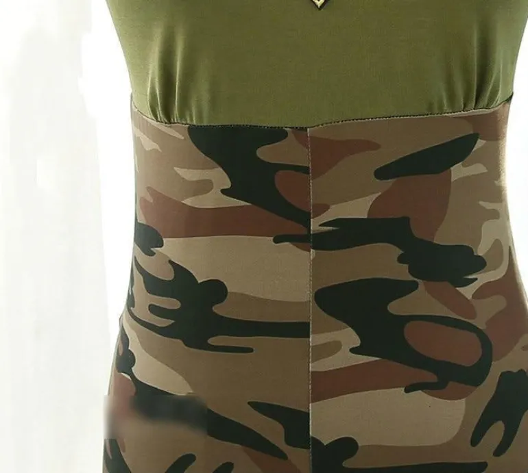 Army Babe Onesie & Lingerie Set