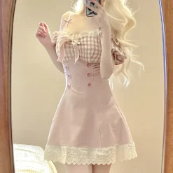 Astute Princess Plaid Dress
