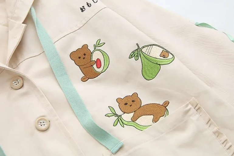 Avocado Bear Jacket