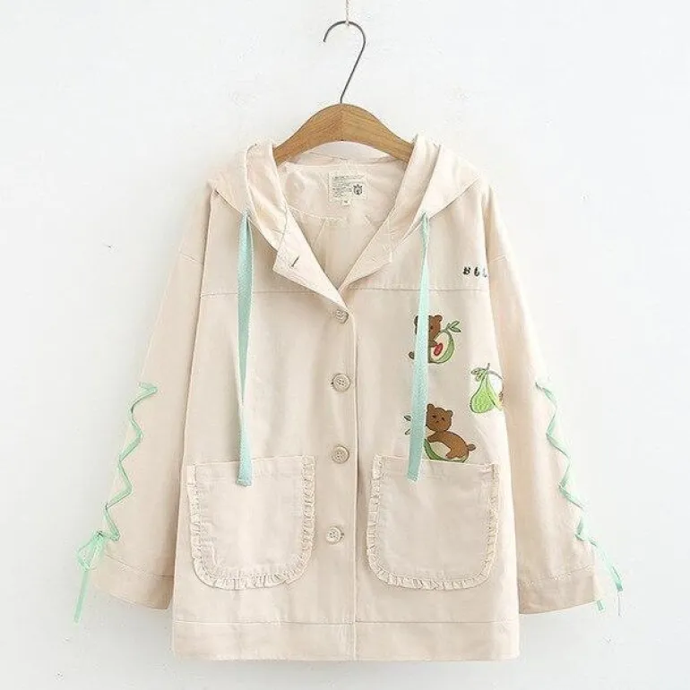 Avocado Bear Jacket