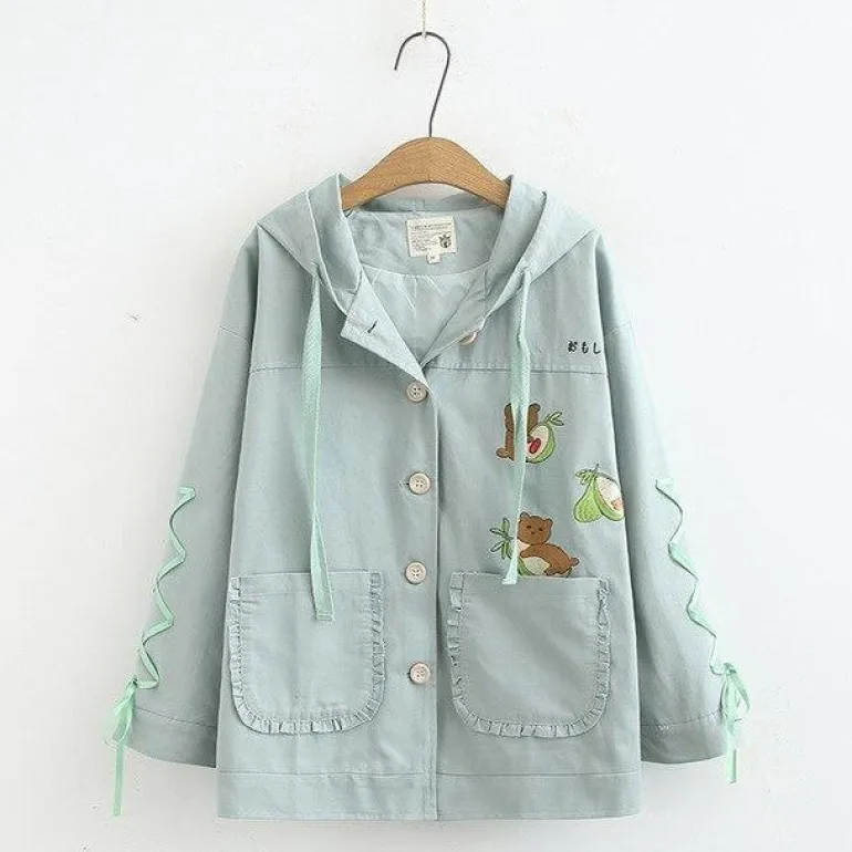 Avocado Bear Jacket