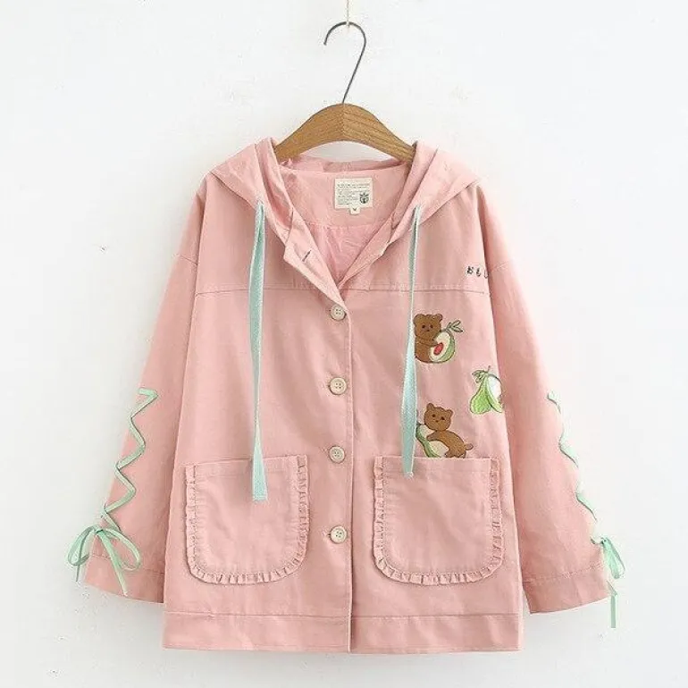 Avocado Bear Jacket