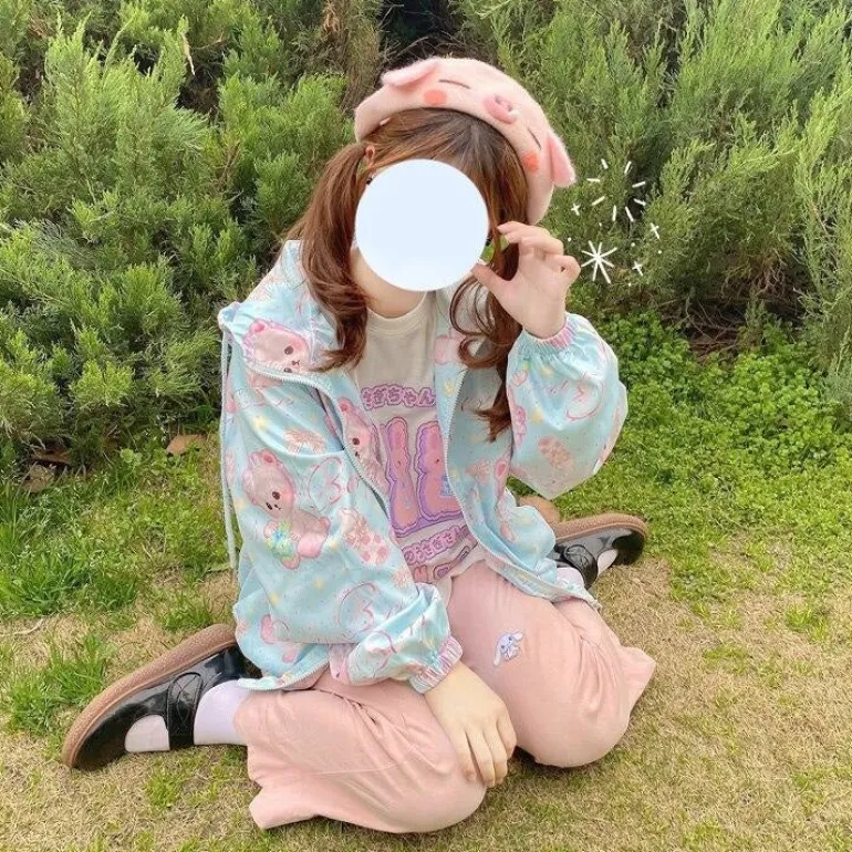 Baby Angel Bear Windbreaker