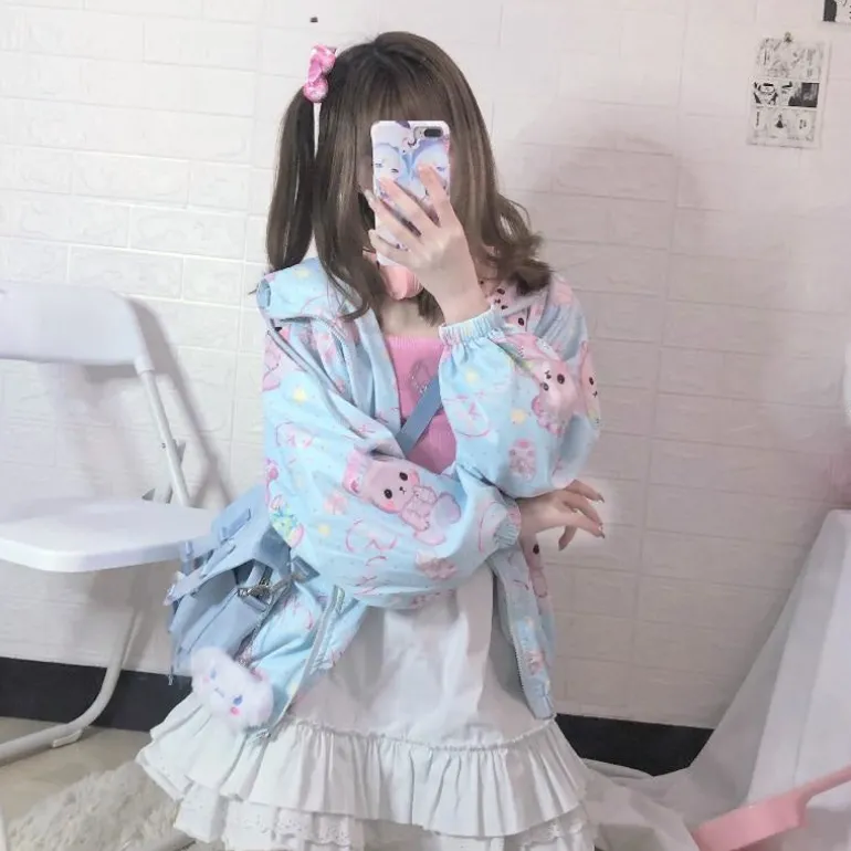 Baby Angel Bear Windbreaker
