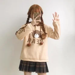 Baby Bear Corset Hoodie