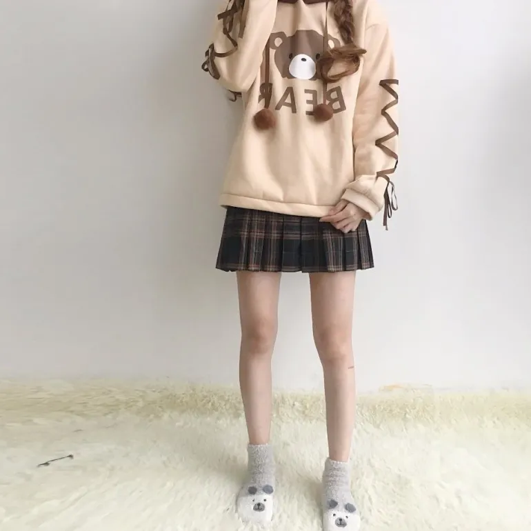 Baby Bear Corset Hoodie