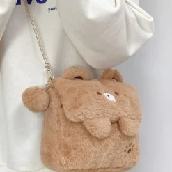 Baby Bear Fur Handbag