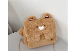 Baby Bear Fur Handbag