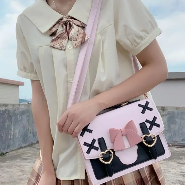 Baby Bear Pastel Goth Handbag