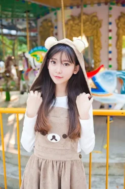 Baby Bear Romper Dress