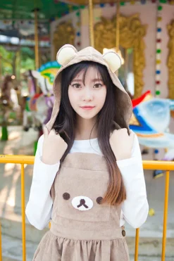 Baby Bear Romper Dress
