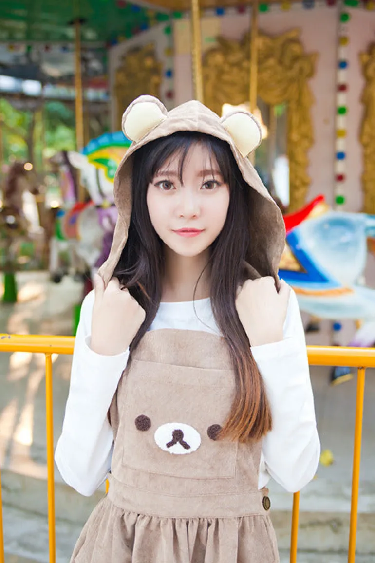 Baby Bear Romper Dress