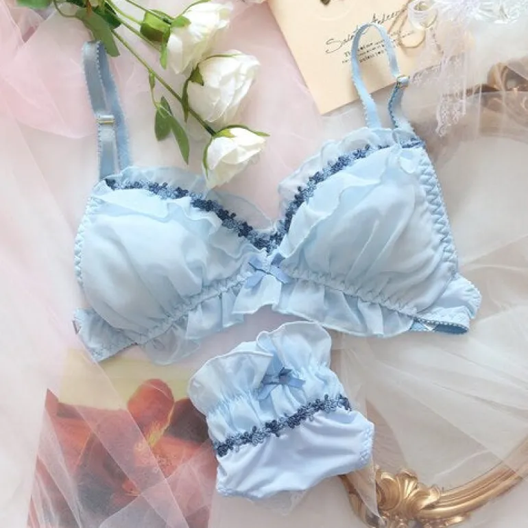 Baby Blues Lingerie Set