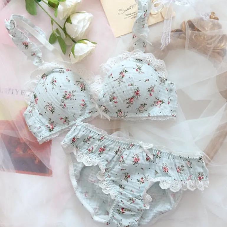Baby Blues Lingerie Set