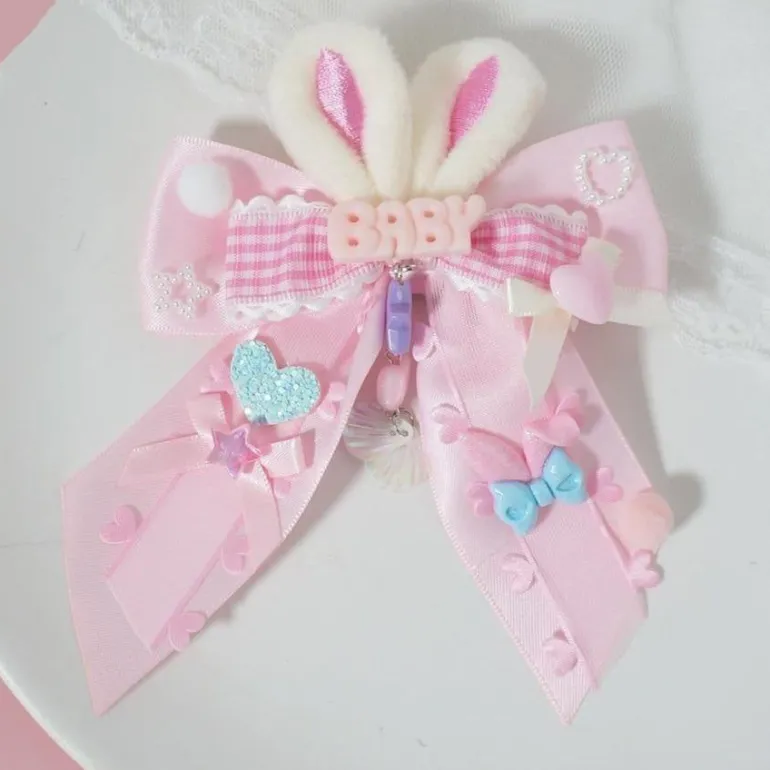 Baby Bun Hair Bows