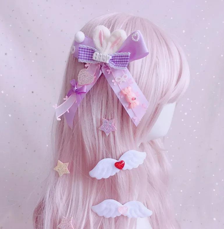 Baby Bun Hair Bows
