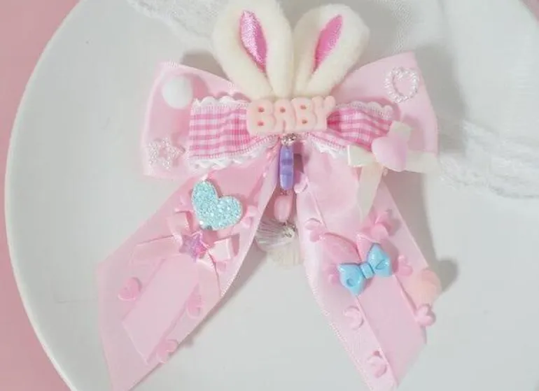 Baby Bun Hair Bows