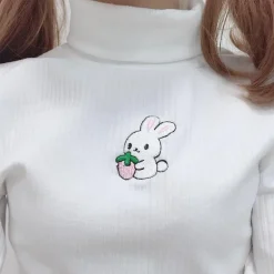 Baby Bun Turtleneck