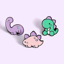 Baby Dino Enamel Pins