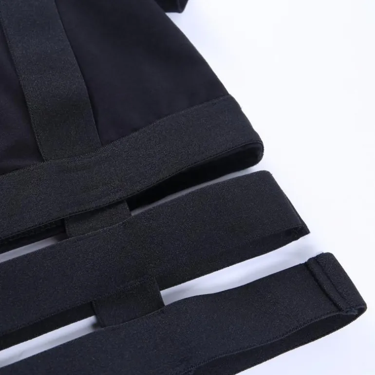 Baby Girl Suspender Crop Top