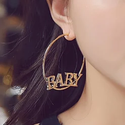 Baby Hoop Earrings
