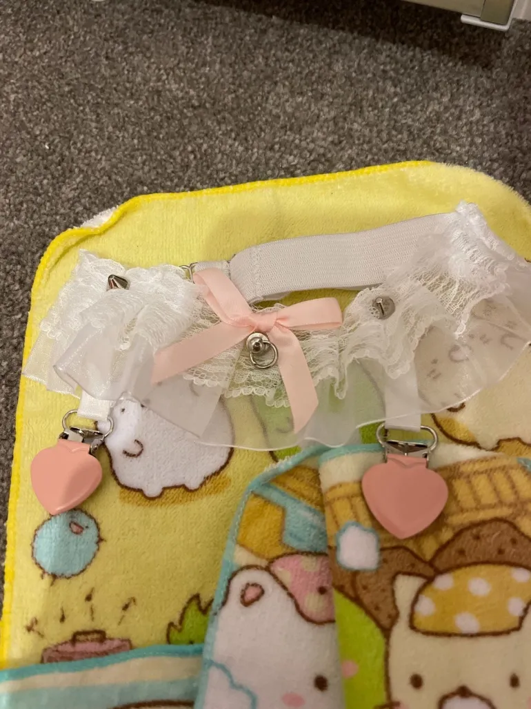 Babydoll Ruffle Garter Belt