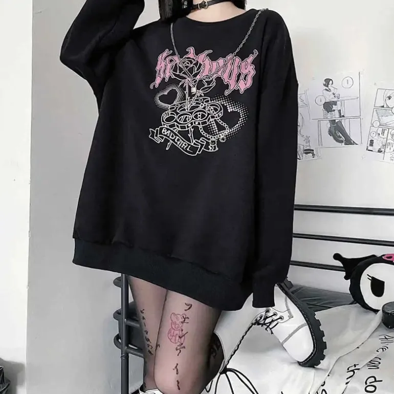 Bad Girl Pastel Goth Sweater