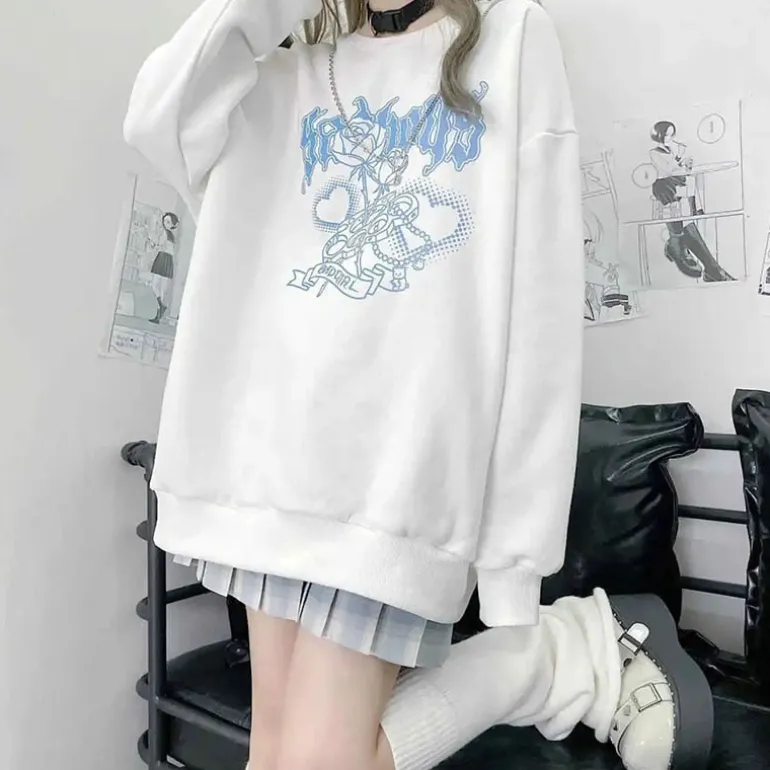 Bad Girl White Sweater