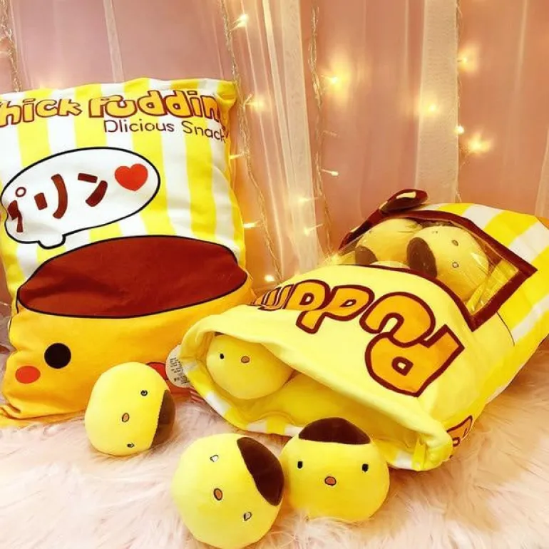 Bag Of Baby Chick Plushies