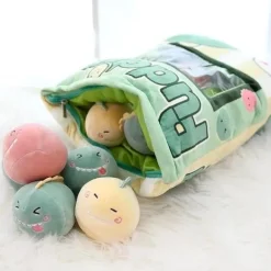 Bag Of Baby Dino Plushies