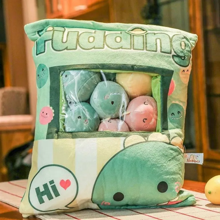 Bag Of Baby Dino Plushies